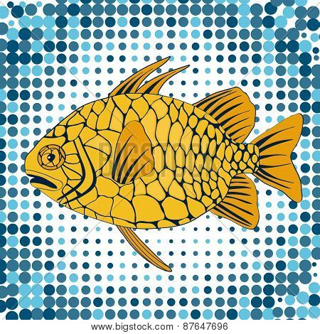 Pinecone fish