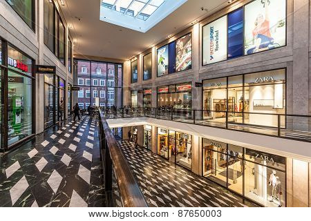 Modern Shopping Center In Munster