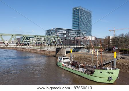 Old Ship In Bremen, Germany