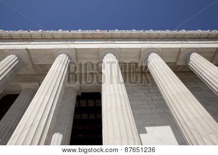 Lincoln Memorial Coloumns