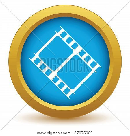 Gold film icon