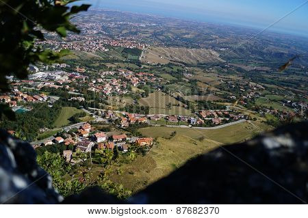 View of the city, San Marino