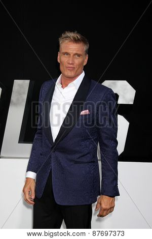 LOS ANGELES - AUG 11:  Dolph Lundgren at the 
