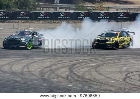 Monster Energy Ford Mustang Rtr And Volkswagen Passat Rockstar Energy Drink