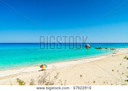 Avali Beach, Lefkada Island, Greece