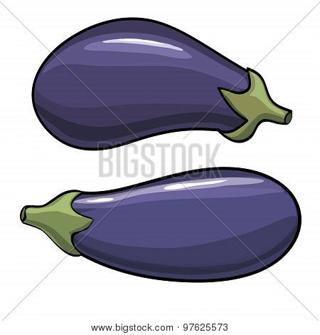 ripe eggplant