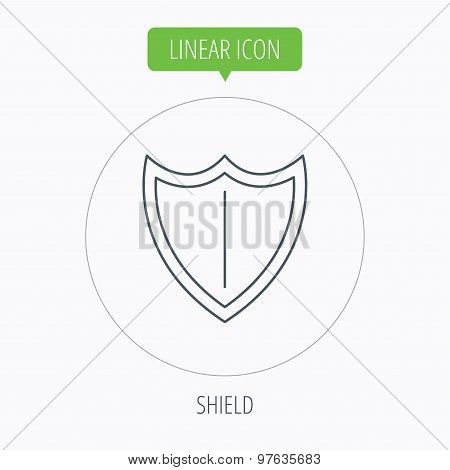 Shield icon. Protection sign.