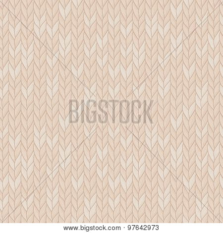 Knitted seamless pattern