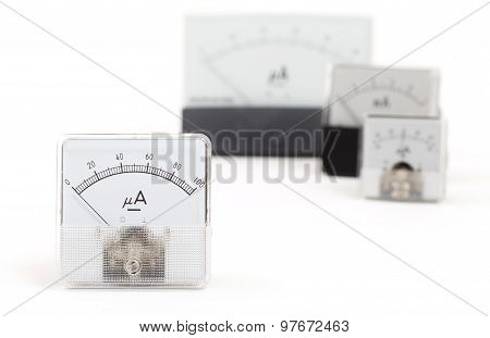 Old Meter Isolated