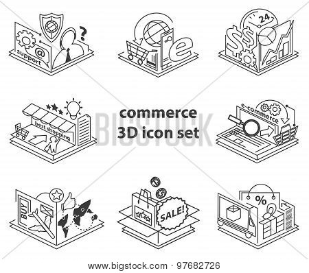 Commerce Icon Set