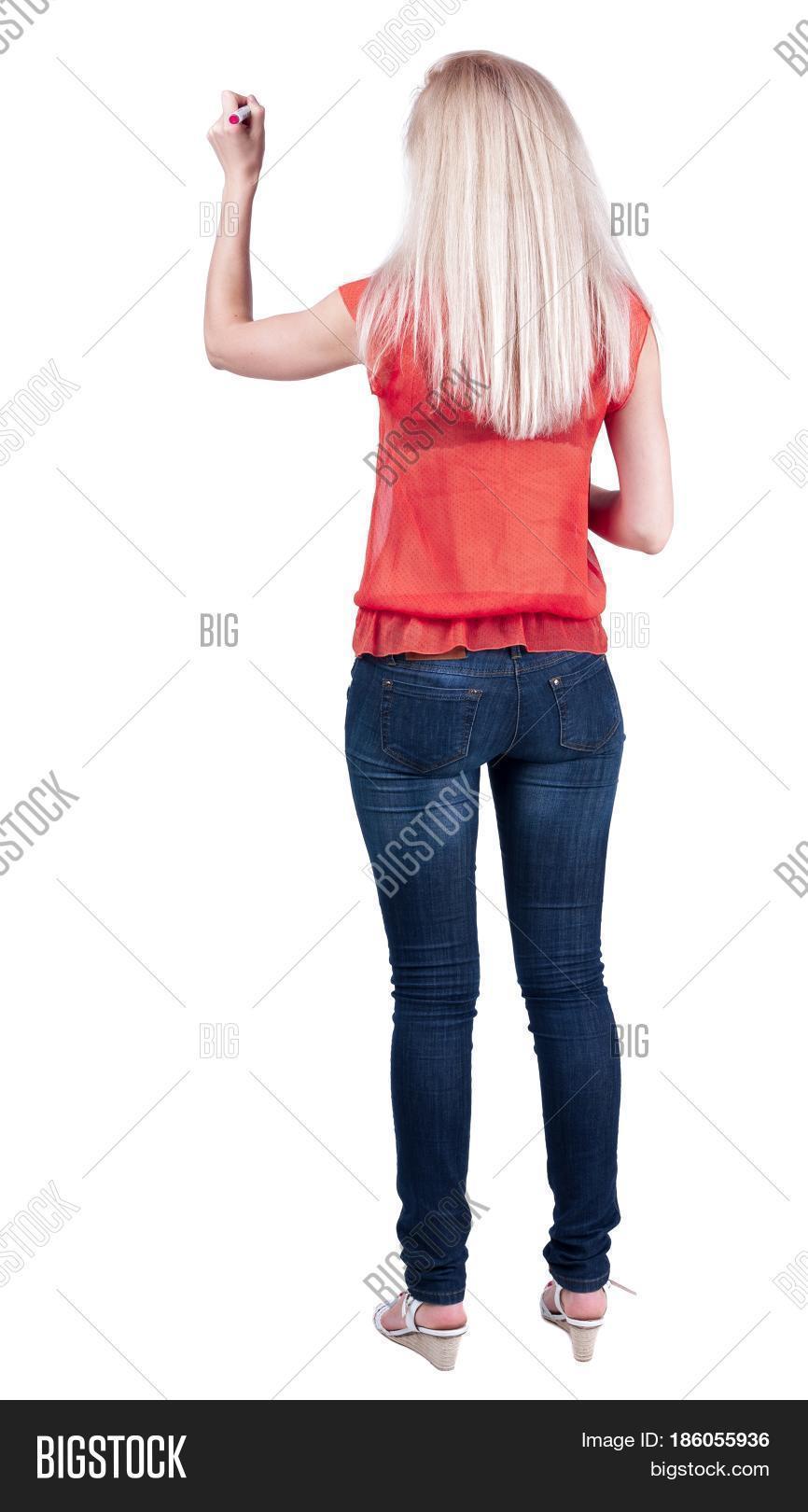 Back View Writing Image & Photo (Free Trial) | Bigstock