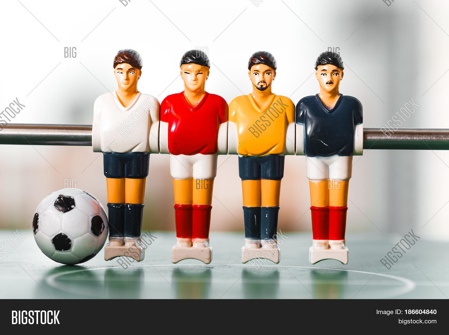 Foosball Table Soccer Image & Photo (Free Trial) Bigstock