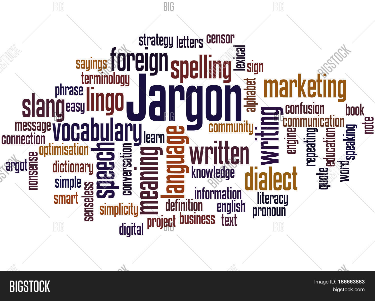Jargon, Word Cloud Image & Photo (Free Trial) Bigstock