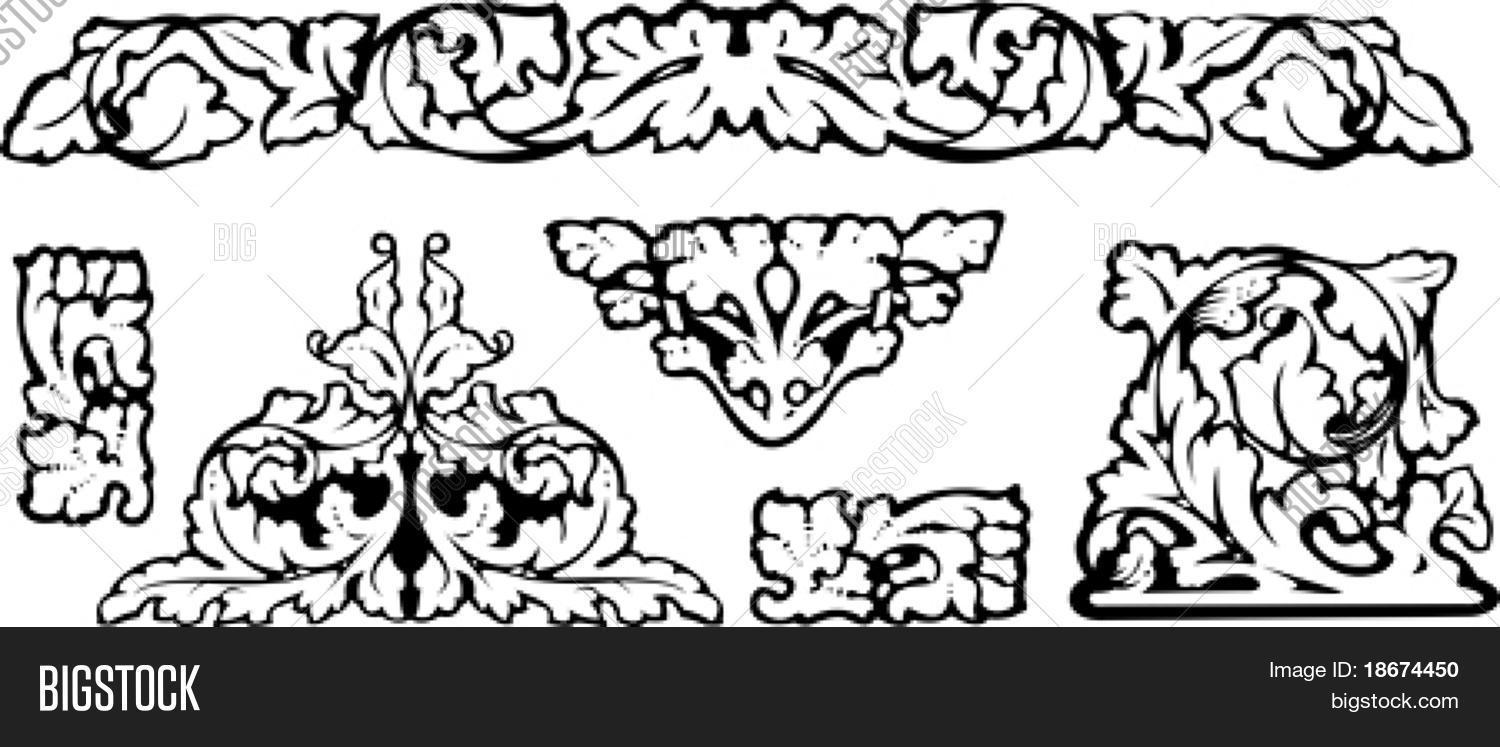 Baroque Clip-art. All Vector & Photo (Free Trial) | Bigstock