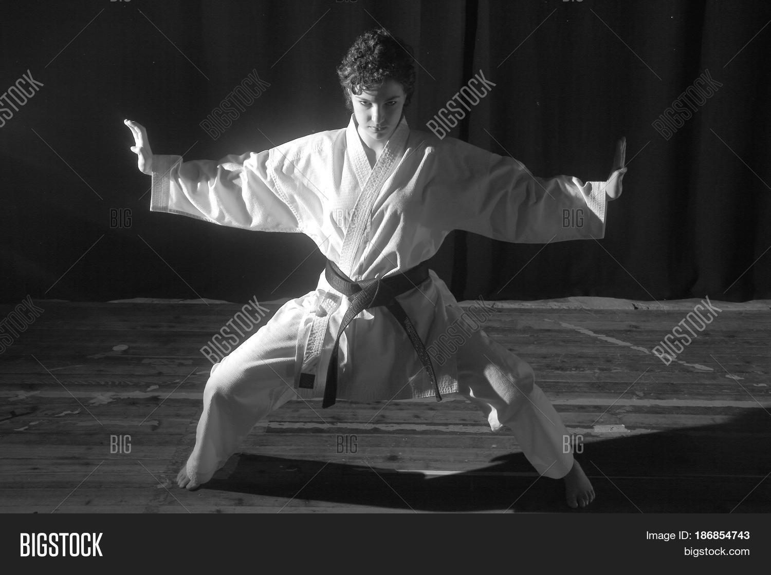 Black White Karate Image & Photo (Free Trial) Bigstock