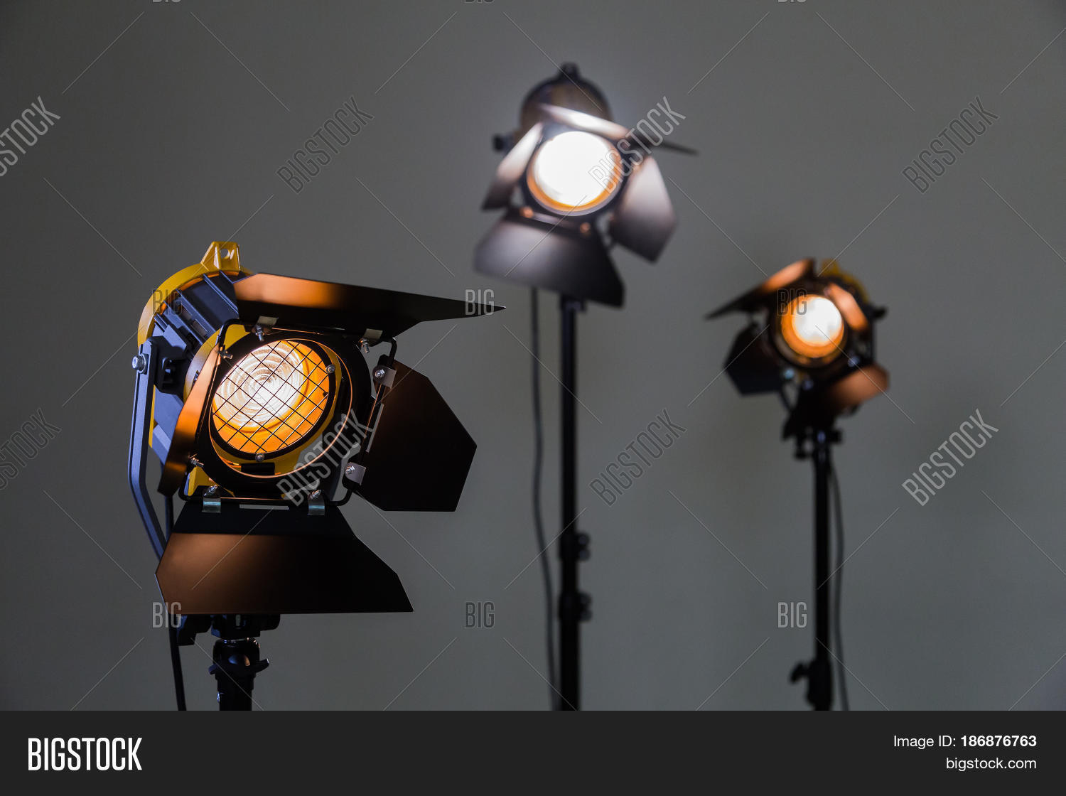 Three Halogen Image & Photo (Free Trial) Bigstock