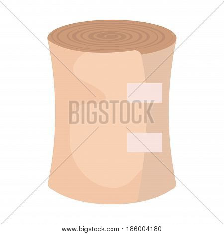 Medical gauze isolated icon vector illustration design
