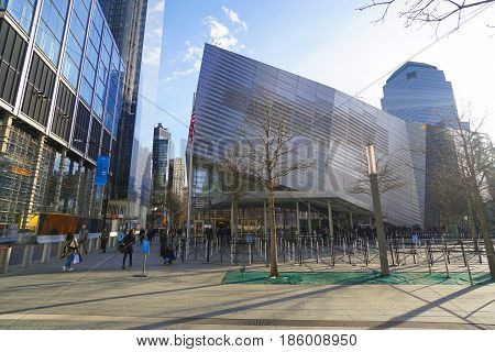 National September 11 Memorial and Museum at Ground Zero Manhattan- MANHATTAN - NEW YORK