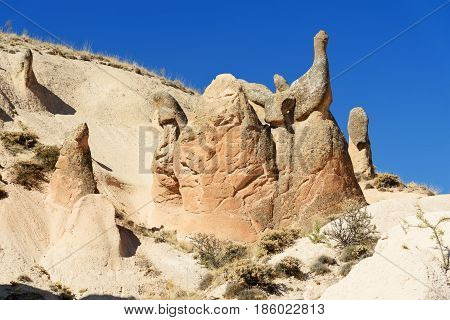 Devrent Valley In Cappadocia. Turkey