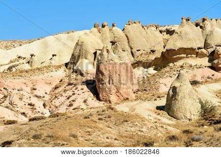 Devrent Valley In Cappadocia. Turkey