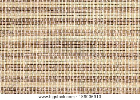 Texture of native thai style weave sedge mat background