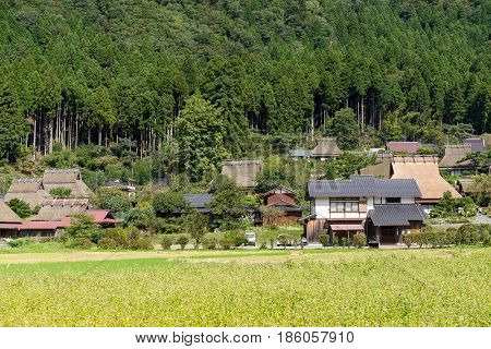 Historical village Miyama in Kyoto