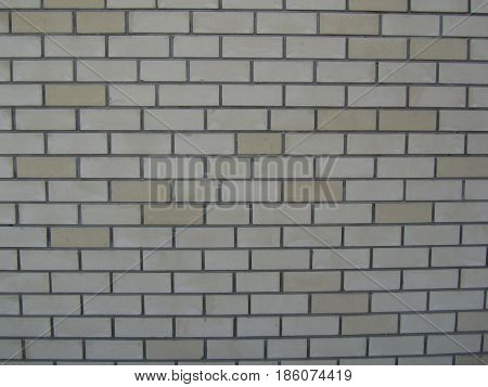 Vylazhennaya Wall of white brick home building