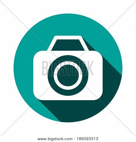 camera icon stock vector illustration flat design