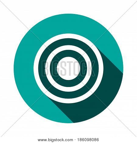 target icon stock vector illustration flat design