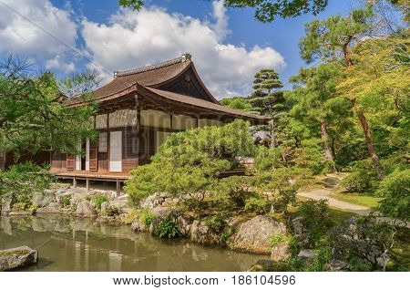 Togudo Hall At Ginkakuji Silver Pavilion - Zen Temple Along Kyoto's Eastern Mountains