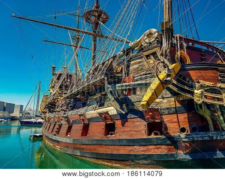 Porto Antico In Genoa, Italy