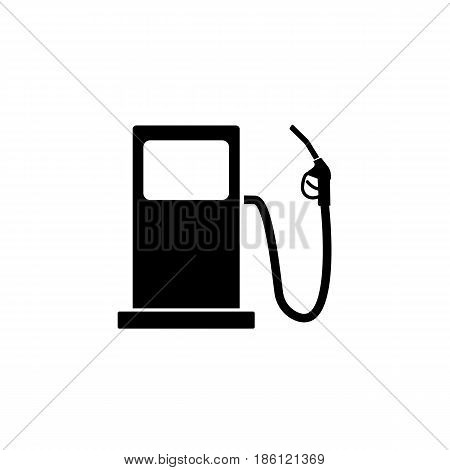 Gas station solid icon, fuel and refill sign, vector graphics, a filled pattern on a white background, eps 10.