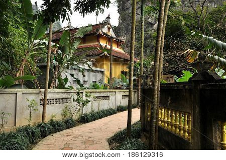 Bich Dong Pagoda In Ninh Binh, Vietnam