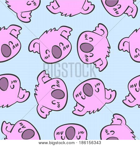 Collection stock of animal funny design vector illustration