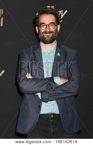 LOS ANGELES - MAY 7:  Jay Duplass at the MTV Movie and Television Awards on the Shrine Auditorium on May 7, 2017 in Los Angeles, CA