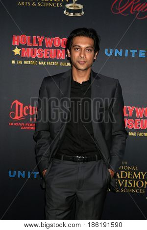 LOS ANGELES - APR 26:  Abhi Sinha at the NATAS Daytime Emmy Nominees Reception at the Hollywood Museum on April 26, 2017 in Los Angeles, CA