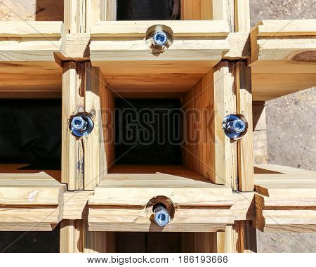 Building Of Wooden House