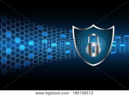 Cyber Security Master Key Lock Shield