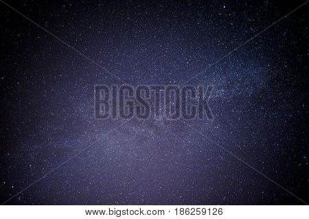 Black Night Sky Plenty Of Stars With