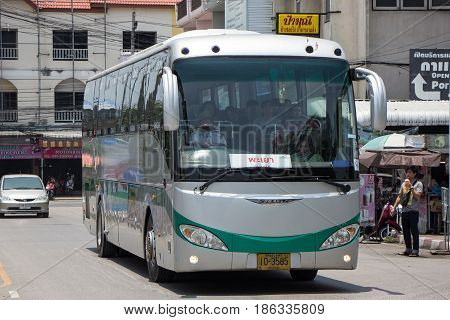 Sunlong Bus Of Greenbus Company. Route  Between Chiangmai And Chiangkhong.