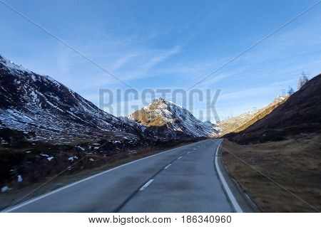 Bedretto Valley And The Nufenen Pass