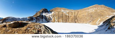 Lakes With The First Snow