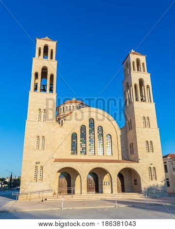 Orthodox Cathedral In Paphos, Cyprus