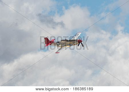 P-51D Mustang Bunny On Display