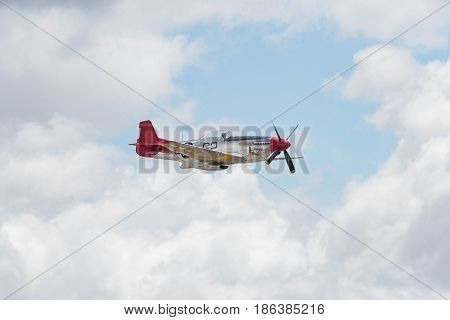 P-51D Mustang Bunny On Display