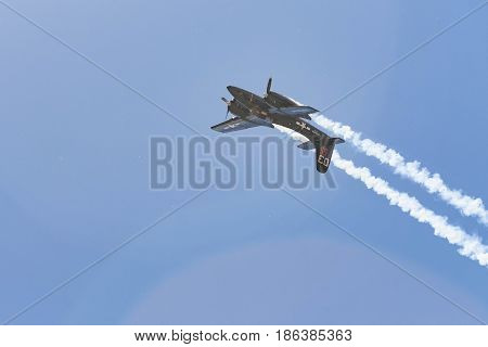Grumman F7F Tigercat On Display