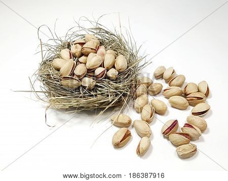 Delicious Pistachio Nuts in a Cozy Nest