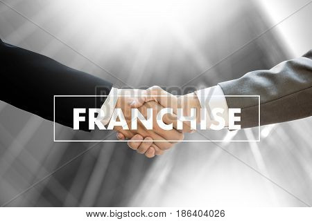 Franchise  Marketing Branding Retail And Business Work Mission Concept