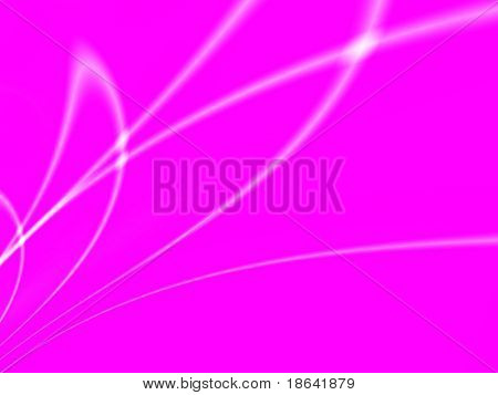Imagen fractal de luz dispersada en un show de luces láser abstracta.