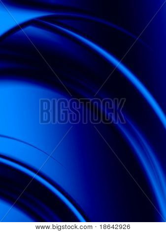 Imagem fractal de uma forma abstrata futurista para um plano de fundo.